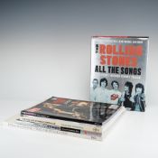 6pc Collection of Rolling Stones Hardcover and Softcover Books and Magazines