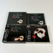 4pc Phantom of the Opera CD Grouping Including Japanese Releases