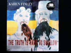 Karen Finley The Truth Is Hard To Swallow Album Sleeve