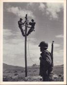 2pc Eliot Elisofon (American, 1911-1973) , WWII North African Campaign Silver Gelatin Prints