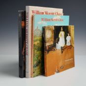 Four William Merritt Chase Art Hard and Softcover Books, Various Publishers