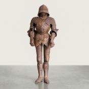 German Gothic Style Full Suit of Plate Armor
