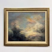 Jeffrey H. Packard, Ethereal Cloud Study, Oil on Canvas, 1980