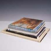 5pc Books on American Impressionism and the Hudson River School