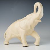 Art Deco Ceramic Elephant Figurine c. 1930s