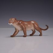 Lladro Porcelain Miniature Cougar Figurine, 01005435