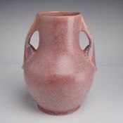 Roseville Pottery Handled Vase, Tuscany