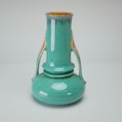 Roseville Pottery Aqua Vase, Orian