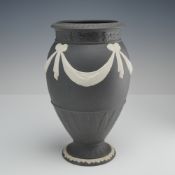 Wedgwood Black Jasperware Vase
