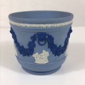 Wedgwood Three-Color Jasperware Neoclassical Lion Mask Jardenier