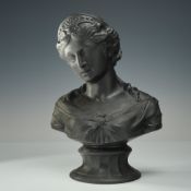 Wedgwood Black Basalt Bust of Venus