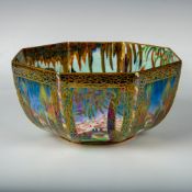 Wedgwood Fairyland Lustre Bowl, Dana - Castle On a Road
