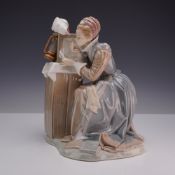 Lladro Norman Rockwell Porcelain Figurine, Summer Stock 1001407