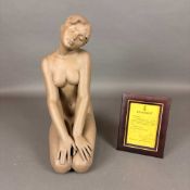 Lladro Limited Edition Gres Porcelain Sculpture, Daintiness 01013539 with COA