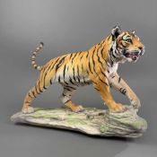 Boehm Porcelain Sculpture, Bengal Tiger 500-19
