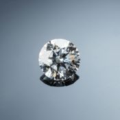 IGI Certified 2.00 CT Round Brilliant Cut Loose Diamond