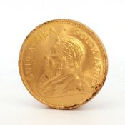 1982 South Africa Krugerrand One Ounce Gold Coin