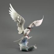 Boehm Porcelain Sculpture, Forster's Tern Cresting 40224