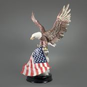 Boehm Porcelain Sculpture, Patriot Eagle 40400