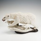 Boehm Porcelain Sculpture, Polar Bear 40188
