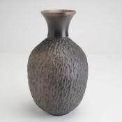Axel Salto Textured Glazed Stoneware Vase