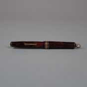 Wahl-Eversharp Gold Seal Ring-Top Rosewood Celluloid Fountain Pen