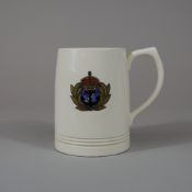 Wedgwood Earthenware Mug with Crown and Anchor Crest