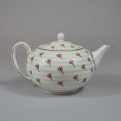 Wedgwood Bianca Williamsburg Pattern Bone China Teapot with Lid