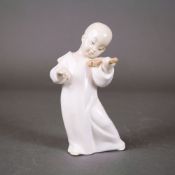 Lladro Porcelain Figurine, Angel Boy Playing Violin (Model 01004536)