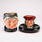 Royal Doulton Granny and Old Charley Character Ware Grouping