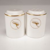 Wedgwood Salt & Pepper Shakers for Qantas Airways Airlines