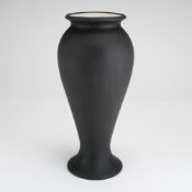 Wedgwood Black Basalt Stoneware Baluster Vase