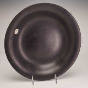 Wedgwood Black Basalt Shallow Rimmed Bowl