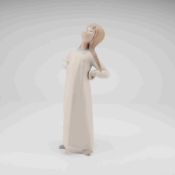 Lladro Porcelain Figurine, Girl Stretching 1004872