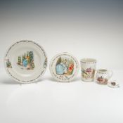 6pc Wedgwood Peter Rabbit Ceramic Nursery Items