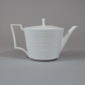 Wedgwood Intaglio White Bone China Teapot