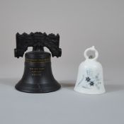 2pc Royal Doulton and Wedgwood Bells