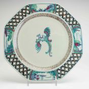 Wedgwood Nankin Pattern Octagonal Ceramic Plate
