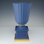Wedgwood Jasperware Library Collection Minerva Pedestal Vase
