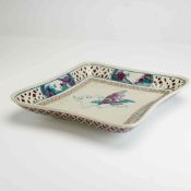 Wedgwood Nankin Square Creamware Serving Dish