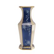 Wedgwood Bone China Octagonal Satsuma Style Vase