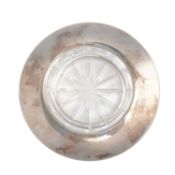 Saint Hilaire Silver Plated and Crystal Caviar Presentoir
