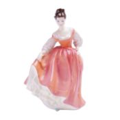 Royal Doulton Fair Lady Coral Pink Figurine HN2835
