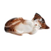 Royal Doulton Bone China Character Kitten Figurine HN2579 Sleeping Cat