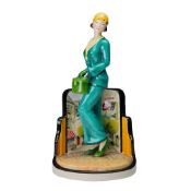 Ceramic Sculpture, La Chic, by Andy Moss, Peggy Davies Studios