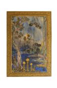 Daisy Makeig-Jones (1881-1945) Preparatory Study for Wedgwood Fairyland Lustre