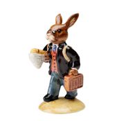 Royal Doulton Bunnykins Prototype Colorway Figurine, Fisherman DB84