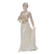 Coalport Bone China Figurine, Diana The Jewel In The Crown