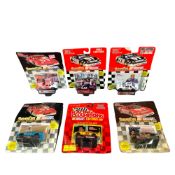 Six Racing Champions NASCAR 1/64 Die-Cast Stock Cars