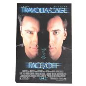 Original Double-Sided Teaser One-Sheet Movie Poster Face/Off, John Travolta, Nicolas Cage